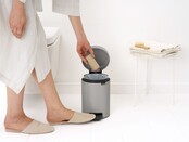 Brabantia Poubelle à Pédale NewIcon 3L