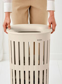 Brabantia Laundry Box Collect-It Soft Beige 55l with Lid