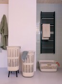 Brabantia Collect-It Laundry Basket 55L with Lid – Recycled Plastic with Ventilation