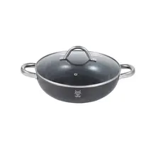 GV Wok Pan 28cm with Lid – Suitable for all stove types