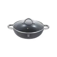 Wok 28cm avec Couvercle – Tous Feux