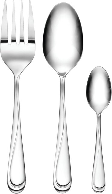 Hampton Forge Swipe 58-Piece Flatware Set Promo