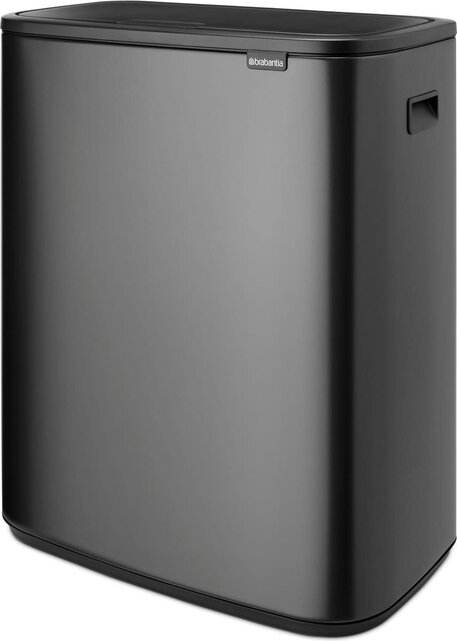 Brabantia Bo Touch Bin Waste Bin - 1 Compartment - 60 liters - Confident Grey