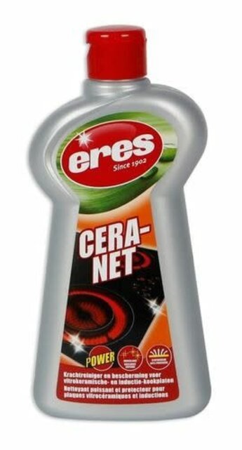 Eres Cera-Net Nettoyant Plaque Vitrocéramique 225ml – Pour Plaques Induction et Verre Céramique