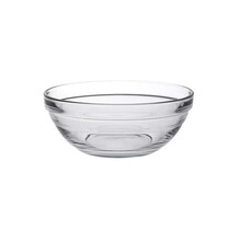 Luminarc Set van 6 Glazen Stapelkommen 14 cm – Sterke Glazen Schalen voor Serveren en Bereiden