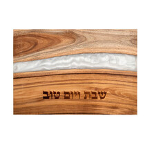 Art Plateau à Challah avec Époxy