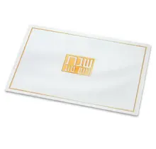 Art Challah Dienblad van Versterkt Glas