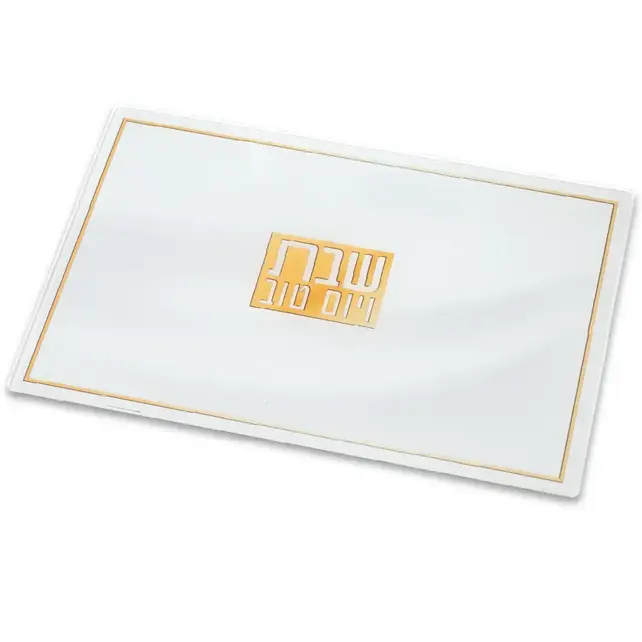 Art Challah Dienblad van Versterkt Glas