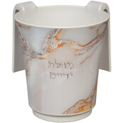 Thick Bambooo Washing Cup 14 cm with Printing