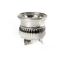 Paldinox Silver Plated Open Salt Cellar with Glass Insert