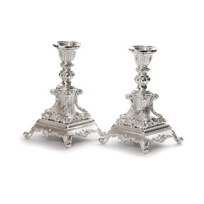 Classic Silver Candlesticks Set of 2 – 15 cm