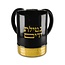 Paldinox Paldinox Stainless Steel Netilat Yadayim Wash Cup Black Gold