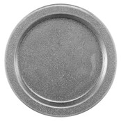 Hammered Stainless Steel Kiddush Cup Tray 5″