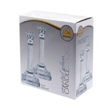 Ner Mitzvah Crystal 20cm Candlestick