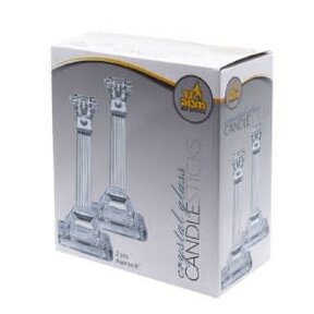 Ner Mitzvah Crystal 20cm Candlestick