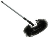 Halve Maan Borstel Met Steel