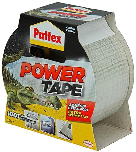 Patex power Tape 10M Transparant