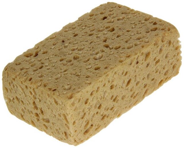 Bruine Spons 30g