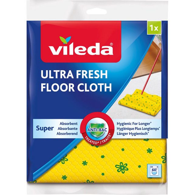 Vileda Gele Dweil Super Absorberend P2