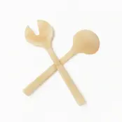 Waterdale Resin Salad Servers – Modern Saladebestek met Luxe Resin Handgrepen