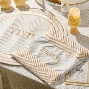Waterdale Herringbone Pesach Set