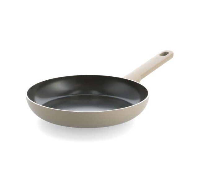 GreenChef Bakpan Tones Taupe 24cm - Keramische Antikleef