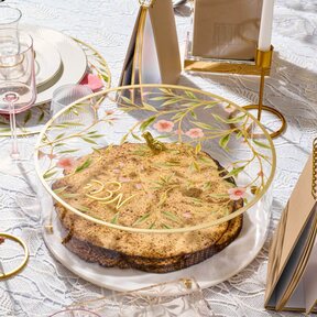 Floral Bird Matzah Box