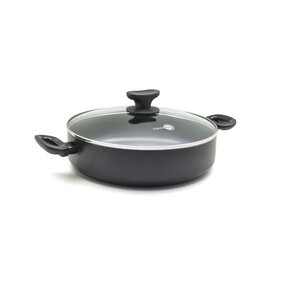 Sauteuse keramisch 28 cm met deksel