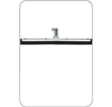 Metal floor squeegee foam black 45 cm