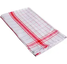Handdoek Adalynne 50x70 cm rood pak 3 stuks