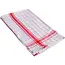 Adalynne Adalynne Geruite Keukendoeken Rood Set 3