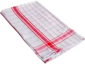 Adalynne Red Check Tea Towels Set of 3
