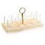 Waterdale Waterdale Resin Curve Likeurset met 10 Glazen en Decoratieve Serveertray