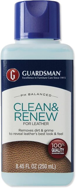 CLN& RENEW LTHR 8.45OZ