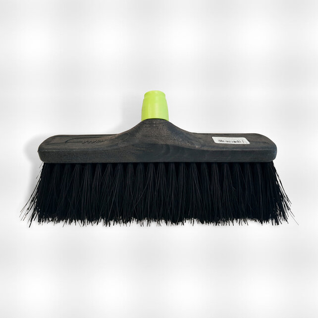 Balai de Rue Plastique Fibres Naturelles 31 cm