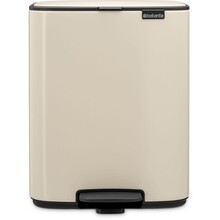 Brabantia Bo Pedaalemmer - 12 liter - Soft Beige
