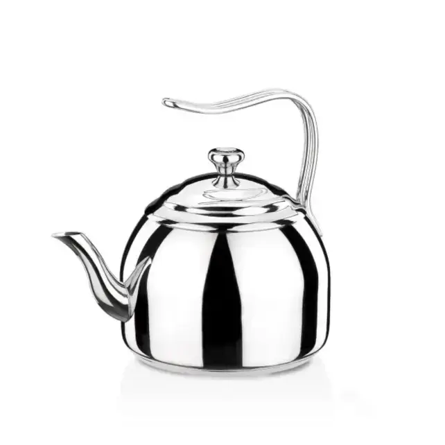 Korkmaz Droppa Stainless Steel Tea Pot 2L - Induction Ready Solar Base