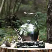 Korkmaz Droppa Stainless Steel Tea Pot 3.5L - Induction Ready Solar Base