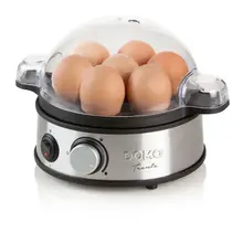 Domo DO9142EK egg cooker 7 eggs stainless steel 400W