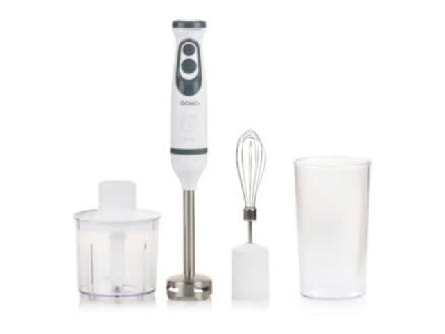 DOMO  3-in-1 Stabmixer Set 600W mit Zerkleinerer & Schneebesen