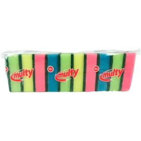 Multicolor Scouring Sponges 10 Pack