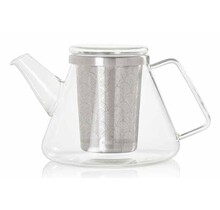 AdHoc Fusion Teekanne Glas 1L mit Edelstahl Filter