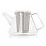 AdHoc Fusion Teekanne Glas 1L mit Edelstahl Filter