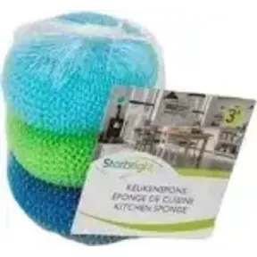 Starbright Keukenspons 3pcs