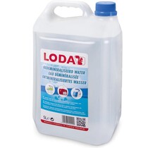 Loda demineralisiertes Wasser 5L – kalkfrei für Bügeleisen, Batterie & Luftbefeuchter