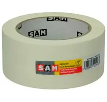 SAM Malerkrepp Abklebeband 50mm x 50m – saubere Farbkanten ohne Rückstände