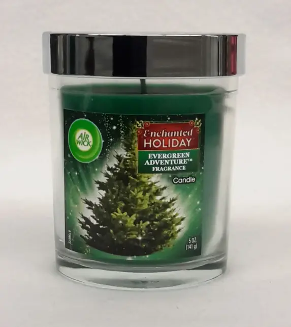 Air Wick Enchanted Holiday geurkaars dennen 142g