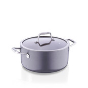 Korkmaz Boena cooking pot with ceramic non-stick coating & lid – scratch-resistant & energy efficient