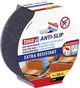 Tesa Antirutschband Schwarz 50mm x 5m – Wasserfest, UV-beständig und Stark Haftend