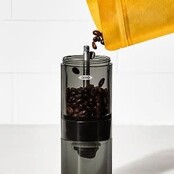 OXO Brew Manual Coffee Grinder – Stainless Steel Burrs, 40 Settings, Compact & Portable